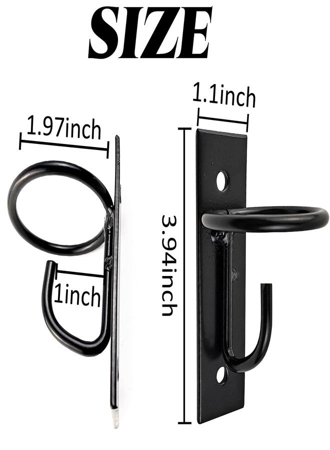 ROYHOO 2PCS Bucket Hooks for Horses Equestrian Bucket Hook Metal Water Bucket Hangers Horse Stalls Feed Bucket Barn Farmhouse Supplies (2) - Image 2
